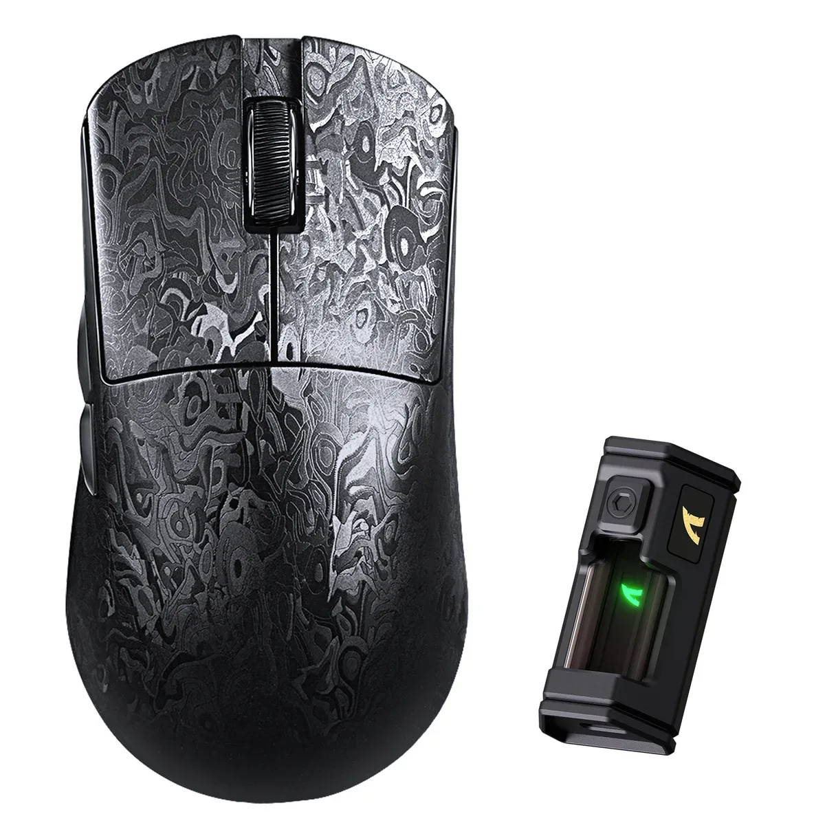 R11 Ultra Carbon Fiber Wireless 8K Paw3950Max Gaming Mouse