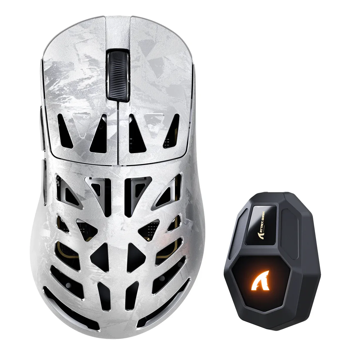 Rs6 Ultra Carbon Fiber Wireless Paw3955Max Gaming Mouse